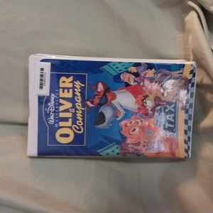 Oliver & Company VHS tape